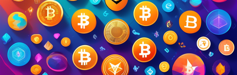 Create a vibrant and futuristic illustration showcasing the top 10 best cryptocurrencies to buy in 2022. Feature popular digital coins like Bitcoin, Ethereum, Binance Coin, Solana, Cardano, Polkadot, Avalanche, Dogecoin, Shiba Inu, and Terra. Display the coins with their logos and unique color schemes, arranged in a dynamic and visually appealing manner. Include elements like digital circuit patterns, blockchain symbols, and a rising graph to emphasize growth and innovation in the cryptocurrency market.