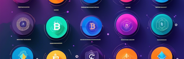 Create an engaging and visually striking infographic showcasing the top 5 cryptocurrency platforms for 2023. Include elements like logos of each platform, user-friendly interface screenshots, and key features such as security measures, trading fees, and available cryptocurrencies. Use a modern color palette, and incorporate cryptocurrency symbols like Bitcoin and Ethereum, along with a futuristic digital background that conveys innovation and technology.